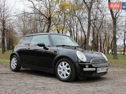 Черный Мини Купер, объемом двигателя 1.6 л и пробегом 186 тыс. км за 5500 $, фото 1 на Automoto.ua