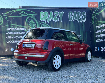 Червоний Міні Cooper, об'ємом двигуна 1.6 л та пробігом 226 тис. км за 4500 $, фото 5 на Automoto.ua
