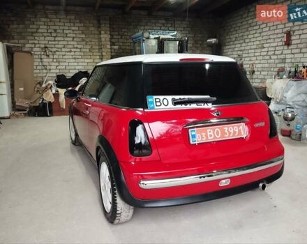Червоний Міні Cooper, об'ємом двигуна 1.6 л та пробігом 227 тис. км за 3850 $, фото 2 на Automoto.ua