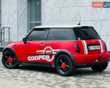 Червоний Міні Cooper, об'ємом двигуна 1.6 л та пробігом 245 тис. км за 4850 $, фото 5 на Automoto.ua
