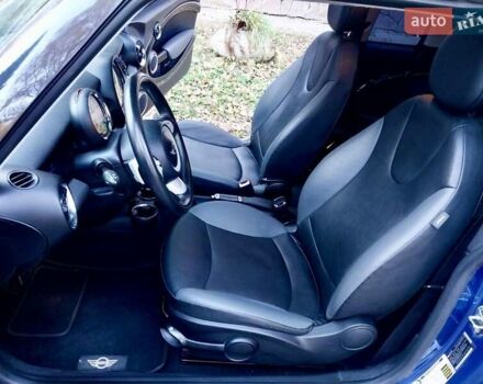 Синий Мини Купер, объемом двигателя 1.6 л и пробегом 109 тыс. км за 5999 $, фото 12 на Automoto.ua