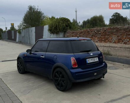 Синій Міні Cooper, об'ємом двигуна 1.6 л та пробігом 296 тис. км за 4500 $, фото 1 на Automoto.ua