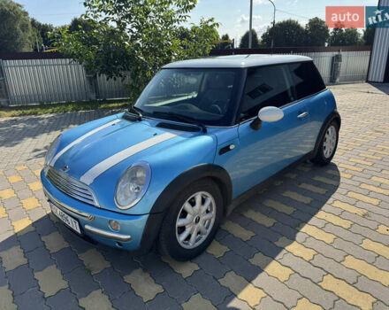Синий Мини Купер, объемом двигателя 1.6 л и пробегом 158 тыс. км за 5600 $, фото 1 на Automoto.ua