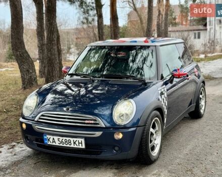 Синий Мини Купер, объемом двигателя 1.6 л и пробегом 255 тыс. км за 5499 $, фото 1 на Automoto.ua
