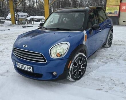 Синий Мини Купер, объемом двигателя 1.6 л и пробегом 165 тыс. км за 10000 $, фото 1 на Automoto.ua