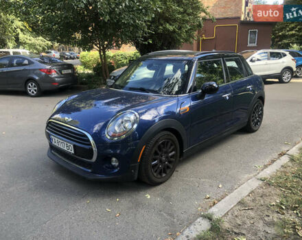 Синій Міні Cooper, об'ємом двигуна 1.5 л та пробігом 77 тис. км за 12000 $, фото 1 на Automoto.ua