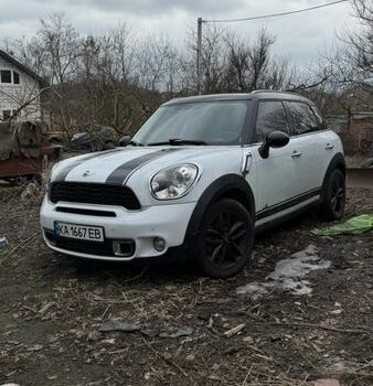 Белый Мини Кантримен, объемом двигателя 1.6 л и пробегом 192 тыс. км за 7500 $, фото 1 на Automoto.ua