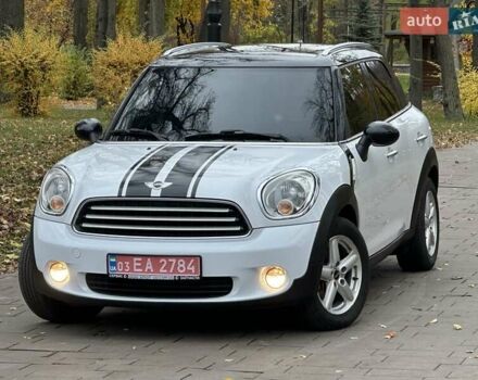 Белый Мини Кантримен, объемом двигателя 2 л и пробегом 185 тыс. км за 12250 $, фото 1 на Automoto.ua