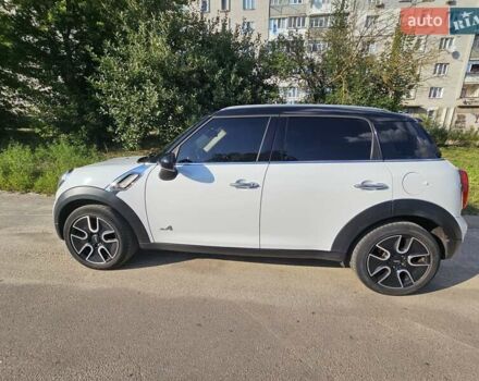 Белый Мини Кантримен, объемом двигателя 2 л и пробегом 123 тыс. км за 14500 $, фото 1 на Automoto.ua
