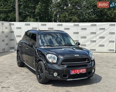 Черный Мини Кантримен, объемом двигателя 2 л и пробегом 104 тыс. км за 7900 $, фото 1 на Automoto.ua