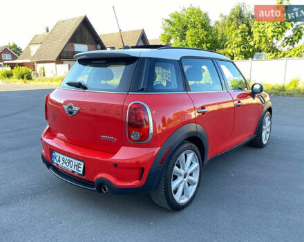 Красный Мини Кантримен, объемом двигателя 1.6 л и пробегом 222 тыс. км за 8500 $, фото 5 на Automoto.ua