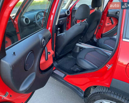 Красный Мини Кантримен, объемом двигателя 1.6 л и пробегом 222 тыс. км за 8500 $, фото 10 на Automoto.ua