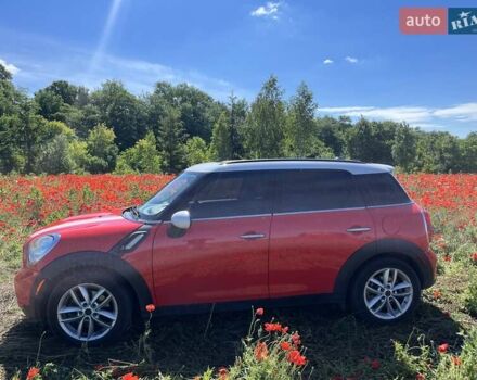 Красный Мини Кантримен, объемом двигателя 1.6 л и пробегом 147 тыс. км за 10100 $, фото 1 на Automoto.ua