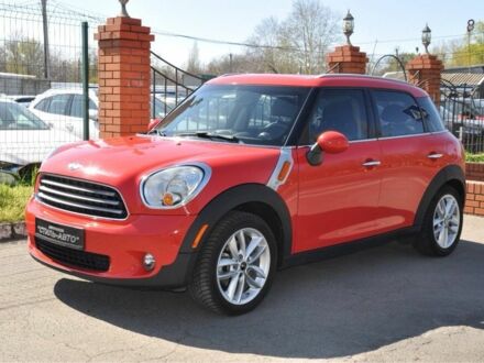 Красный Мини Кантримен, объемом двигателя 1.6 л и пробегом 112 тыс. км за 8500 $, фото 1 на Automoto.ua