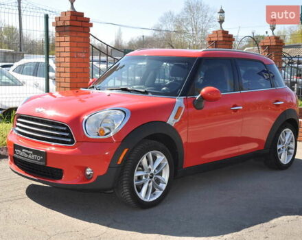 Красный Мини Кантримен, объемом двигателя 1.6 л и пробегом 112 тыс. км за 8500 $, фото 1 на Automoto.ua
