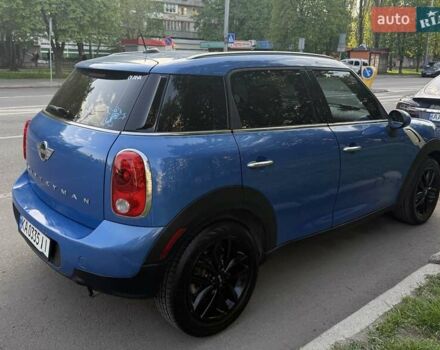 Синий Мини Кантримен, объемом двигателя 1.6 л и пробегом 195 тыс. км за 10000 $, фото 1 на Automoto.ua