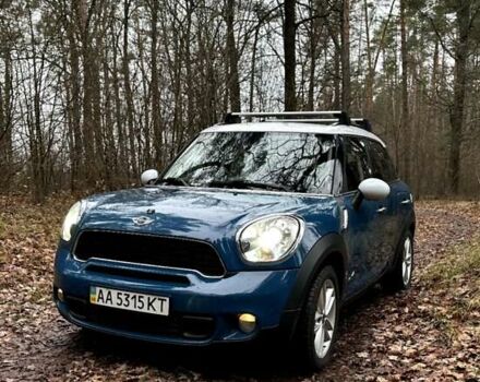 Синий Мини Кантримен, объемом двигателя 1.6 л и пробегом 186 тыс. км за 8900 $, фото 1 на Automoto.ua