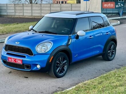 Синий Мини Кантримен, объемом двигателя 1.6 л и пробегом 144 тыс. км за 9199 $, фото 1 на Automoto.ua