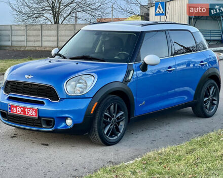 Синий Мини Кантримен, объемом двигателя 1.6 л и пробегом 143 тыс. км за 8950 $, фото 1 на Automoto.ua