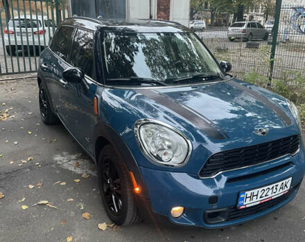 Синий Мини Кантримен, объемом двигателя 1.6 л и пробегом 186 тыс. км за 10000 $, фото 1 на Automoto.ua