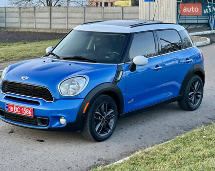 Синий Мини Кантримен, объемом двигателя 1.6 л и пробегом 144 тыс. км за 8950 $, фото 1 на Automoto.ua