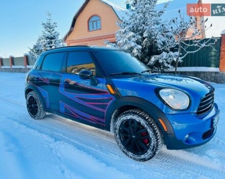 Синій Міні Кантрімен, об'ємом двигуна 1.6 л та пробігом 98 тис. км за 9900 $, фото 1 на Automoto.ua