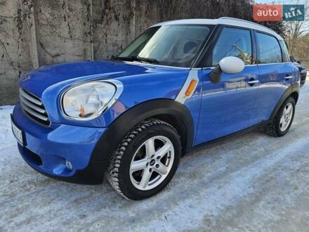 Синий Мини Кантримен, объемом двигателя 2 л и пробегом 125 тыс. км за 11900 $, фото 1 на Automoto.ua