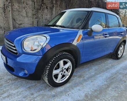 Синий Мини Кантримен, объемом двигателя 2 л и пробегом 125 тыс. км за 11900 $, фото 1 на Automoto.ua