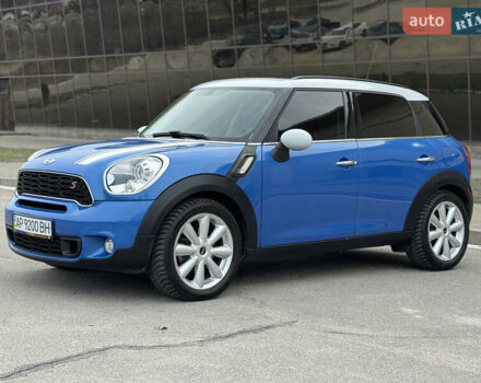 Синий Мини Кантримен, объемом двигателя 1.6 л и пробегом 90 тыс. км за 11500 $, фото 1 на Automoto.ua