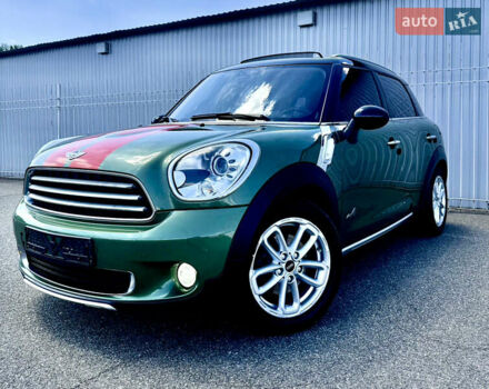 Зеленый Мини Кантримен, объемом двигателя 2 л и пробегом 175 тыс. км за 13888 $, фото 1 на Automoto.ua