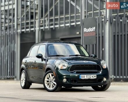 Зеленый Мини Кантримен, объемом двигателя 1.6 л и пробегом 163 тыс. км за 8998 $, фото 1 на Automoto.ua