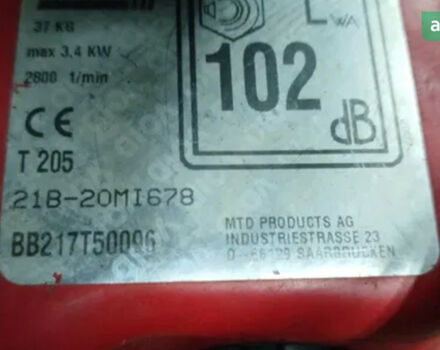 МТД T 205, объемом двигателя 0 л и пробегом 0 тыс. км за 170 $, фото 5 на Automoto.ua