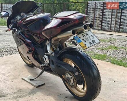 Красный МВ Агуста F4 1000, объемом двигателя 1 л и пробегом 24 тыс. км за 7000 $, фото 7 на Automoto.ua