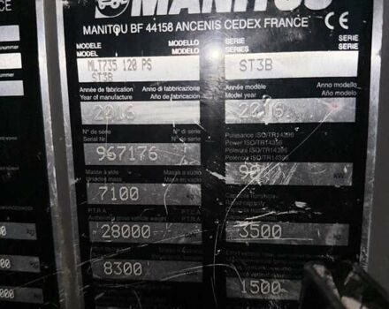 Червоний Маніту MLT 735-120 LSU, об'ємом двигуна 0 л та пробігом 4 тис. км за 49900 $, фото 2 на Automoto.ua