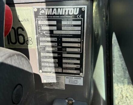 Червоний Маніту MLT 845-120 LSU, об'ємом двигуна 14.86 л та пробігом 10 тис. км за 37500 $, фото 29 на Automoto.ua