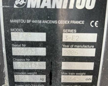 Червоний Маніту MLT 845-120 LSU, об'ємом двигуна 14.86 л та пробігом 10 тис. км за 37500 $, фото 17 на Automoto.ua