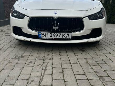 Мазераті Ghibli 2013 у Одесі на Automoto.ua Білий Мазераті Ghibli, об'ємом двигуна 2.98 л та пробігом 118 тис. км за 21999 $, фото 1 на Automoto.ua