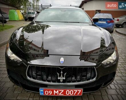 Черный Мазерати Гибли, объемом двигателя 2.98 л и пробегом 91 тыс. км за 24950 $, фото 2 на Automoto.ua