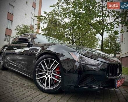 Черный Мазерати Гибли, объемом двигателя 2.98 л и пробегом 91 тыс. км за 24950 $, фото 1 на Automoto.ua