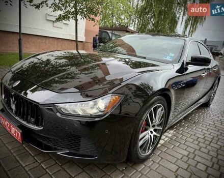 Черный Мазерати Гибли, объемом двигателя 2.98 л и пробегом 91 тыс. км за 24950 $, фото 11 на Automoto.ua