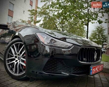 Черный Мазерати Гибли, объемом двигателя 2.98 л и пробегом 91 тыс. км за 24950 $, фото 7 на Automoto.ua