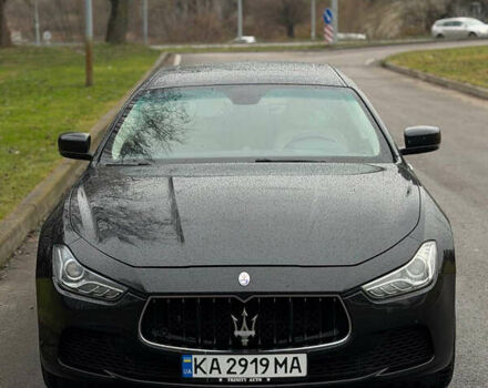 Черный Мазерати Гибли, объемом двигателя 3 л и пробегом 124 тыс. км за 14900 $, фото 3 на Automoto.ua