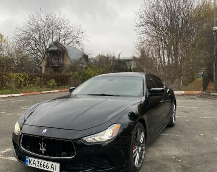 Чорний Мазераті Ghibli, об'ємом двигуна 2.98 л та пробігом 106 тис. км за 19500 $, фото 2 на Automoto.ua