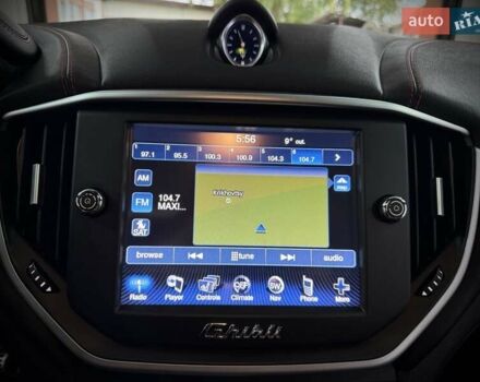 Черный Мазерати Гибли, объемом двигателя 2.98 л и пробегом 91 тыс. км за 24950 $, фото 25 на Automoto.ua