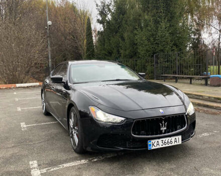 Чорний Мазераті Ghibli, об'ємом двигуна 2.98 л та пробігом 106 тис. км за 19500 $, фото 1 на Automoto.ua