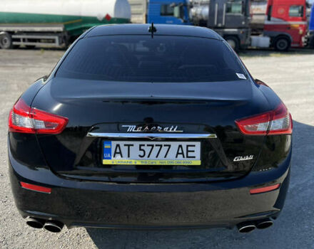 Чорний Мазераті Ghibli, об'ємом двигуна 2.98 л та пробігом 134 тис. км за 22000 $, фото 8 на Automoto.ua