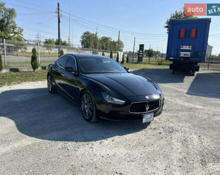 Чорний Мазераті Ghibli, об'ємом двигуна 2.98 л та пробігом 134 тис. км за 22000 $, фото 3 на Automoto.ua