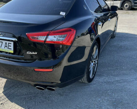 Чорний Мазераті Ghibli, об'ємом двигуна 2.98 л та пробігом 134 тис. км за 22000 $, фото 9 на Automoto.ua