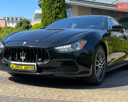 Черный Мазерати Гибли, объемом двигателя 3 л и пробегом 151 тыс. км за 21700 $, фото 2 на Automoto.ua