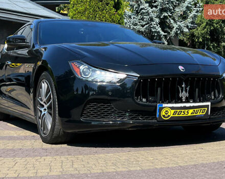 Черный Мазерати Гибли, объемом двигателя 3 л и пробегом 151 тыс. км за 21700 $, фото 8 на Automoto.ua